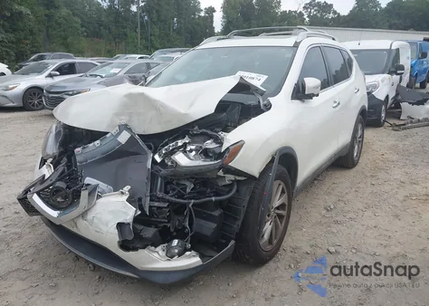 2015 Nissan Rogue Sl z USA, uszkodzony, nr VIN 5N1AT2MT1FC777575
